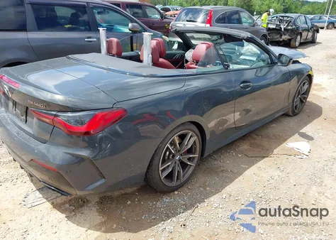 2021 BMW M440I из США, поврежденный, VIN WBA53AT05MCG89665